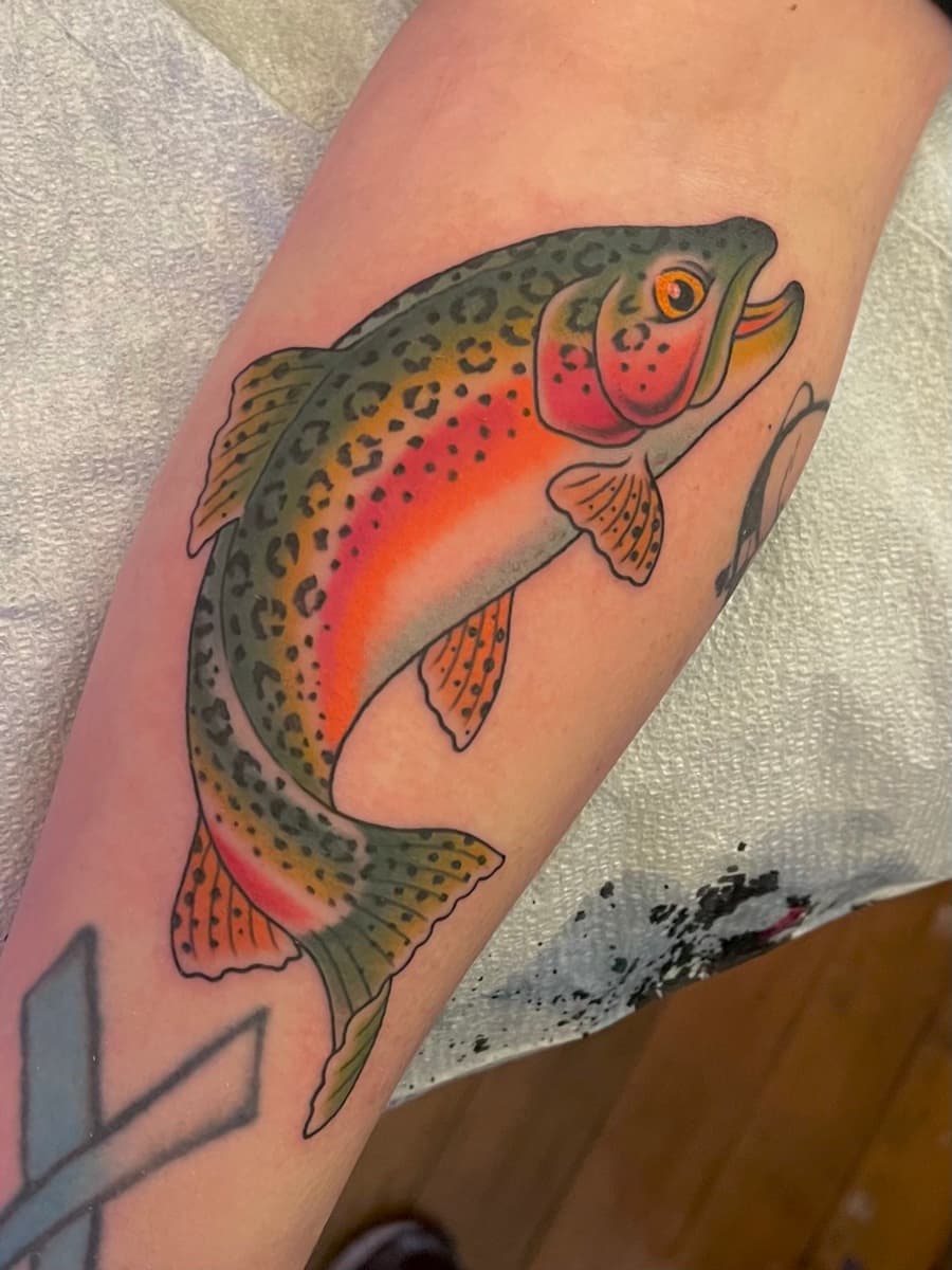 Custom tattoo by Abbie Fitzpatrick at Historic Tattoo SE Portland