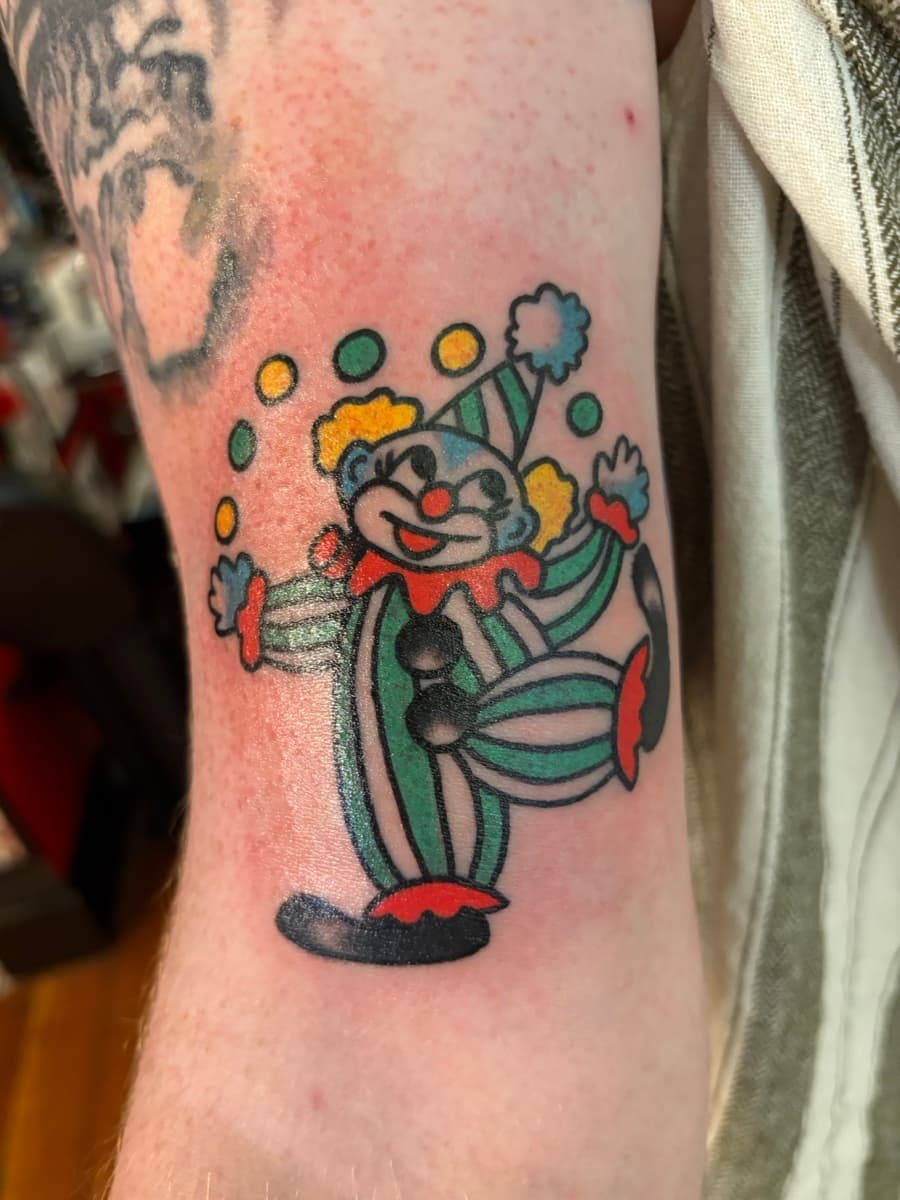 Traditional flash tattoo by Mishka at Historic Tattoo Portland